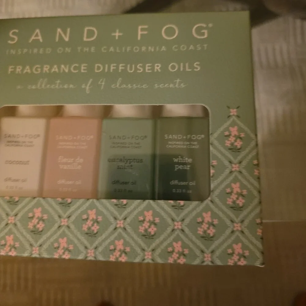 Fragrance Diffuser Oils Set - 4 Scents